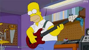Homer Plays Bass